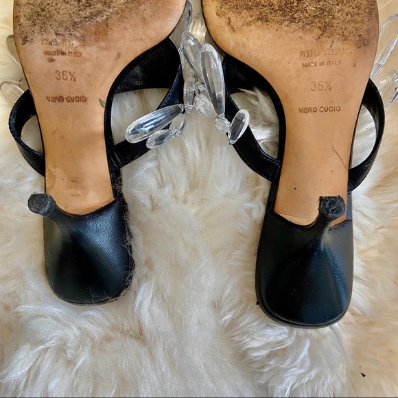 Thrifted miu miu kitten heels - Picture 4 of 4